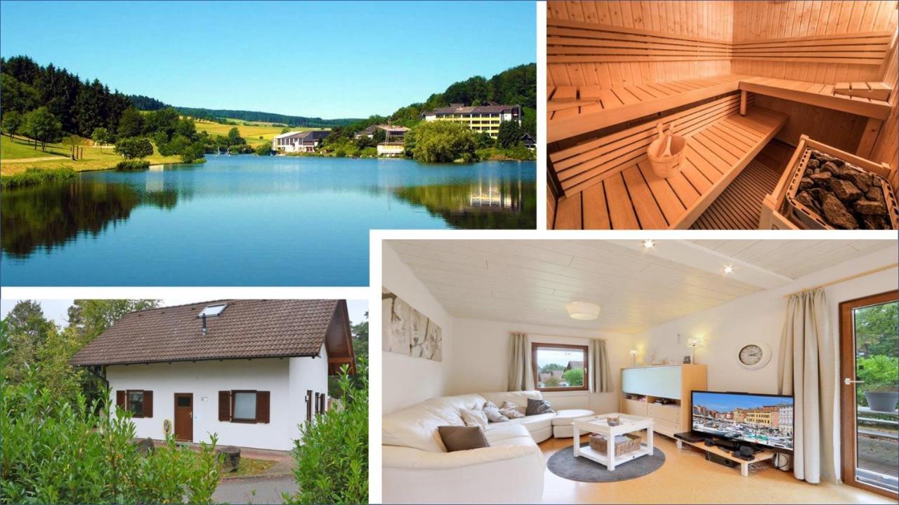 Seepark Kirchheim Ferienhaus Bei Anne Mit Sauna 外观 照片